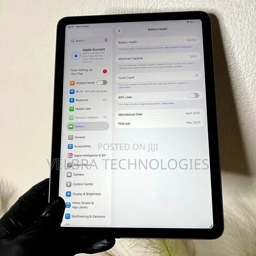Apple iPad Air 11 (2025) 128 GB Gray