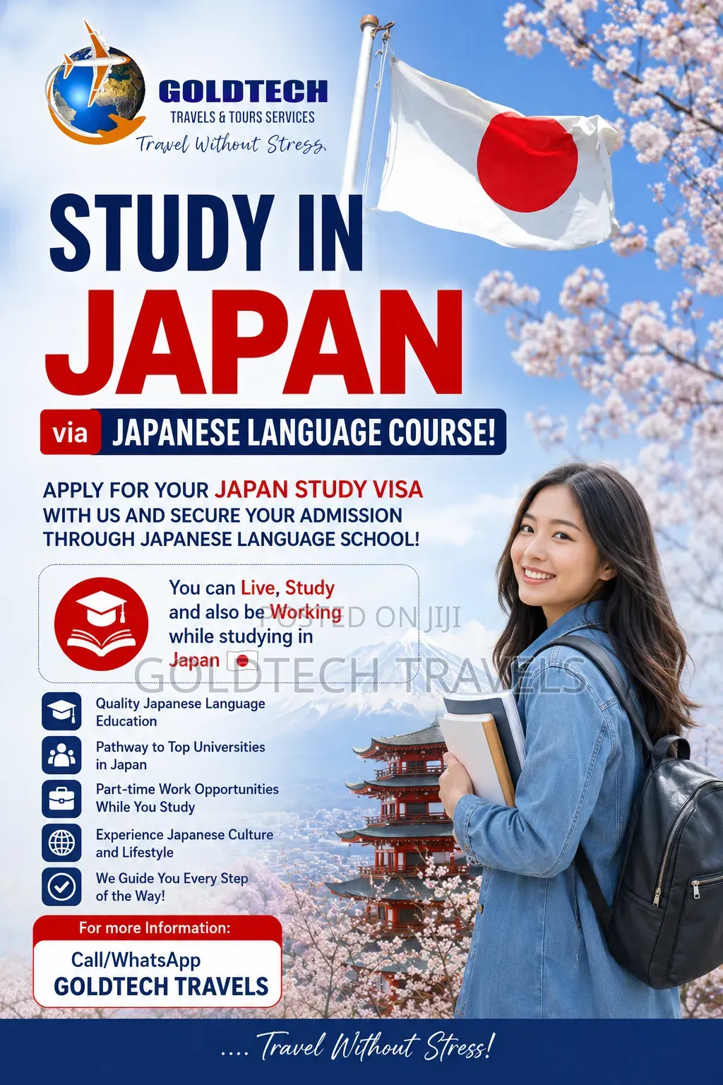 Study in Japan via Japanese Language Course