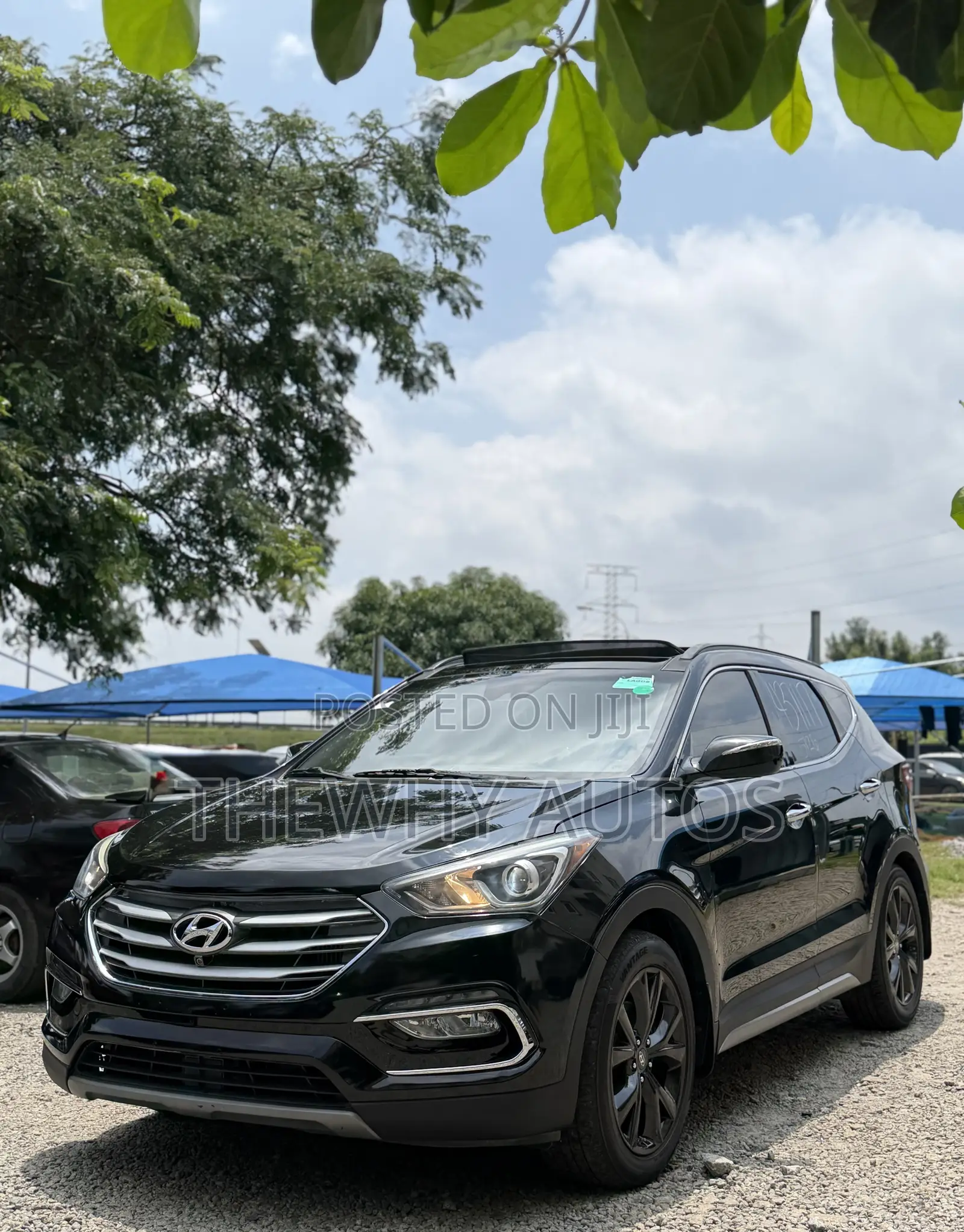 Hyundai Santa Fe SE Ultimate FWD 2017 Black