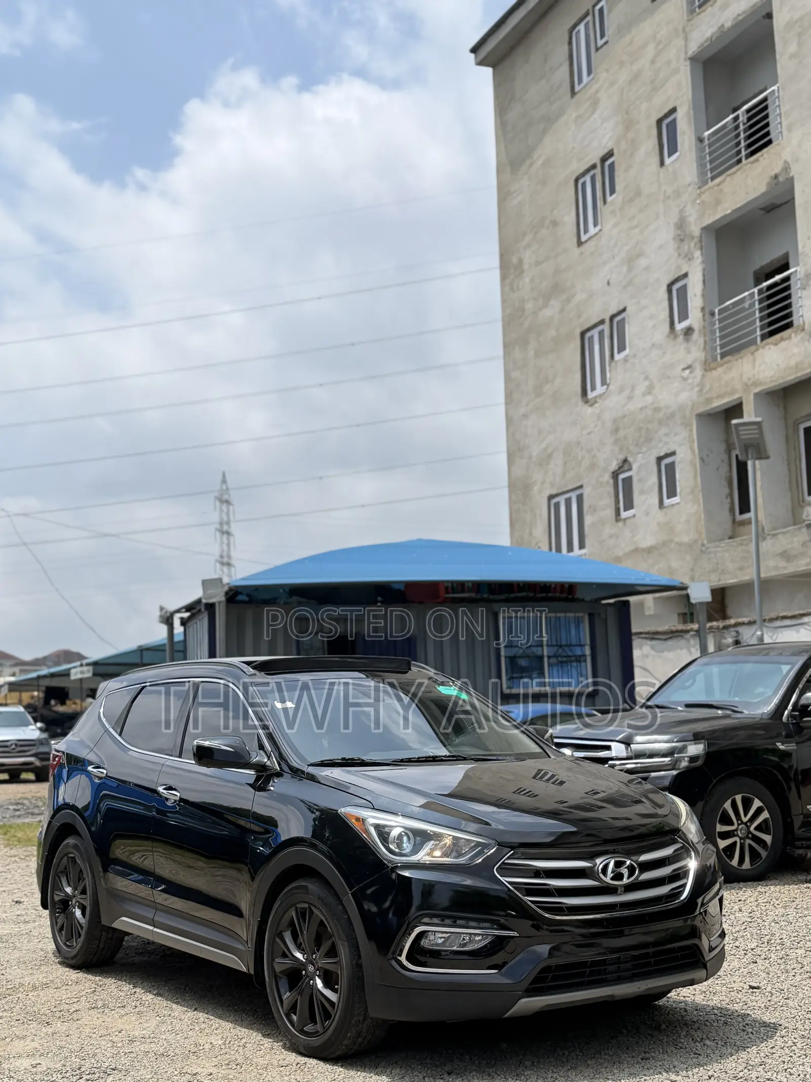 Hyundai Santa Fe SE Ultimate FWD 2017 Black