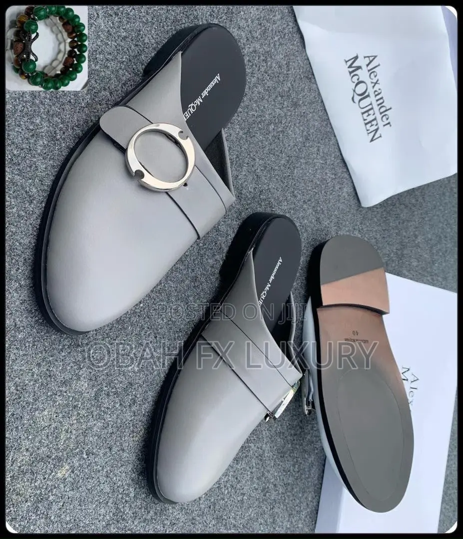 Alexander McQueen Slides Now Available in Store