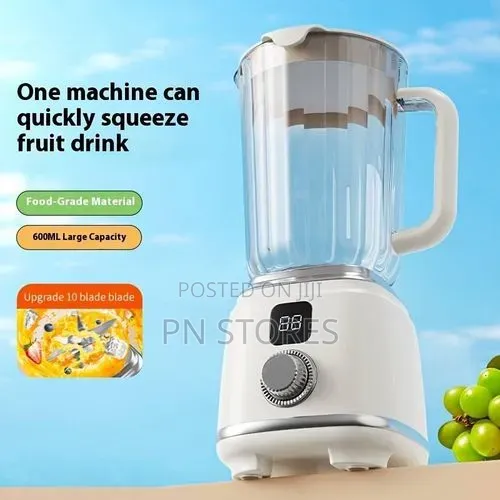 Rechargeable Juicer With Digital Display