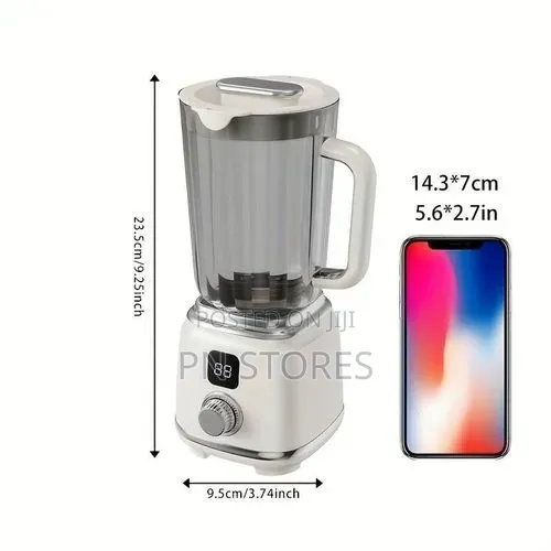 Rechargeable Juicer With Digital Display