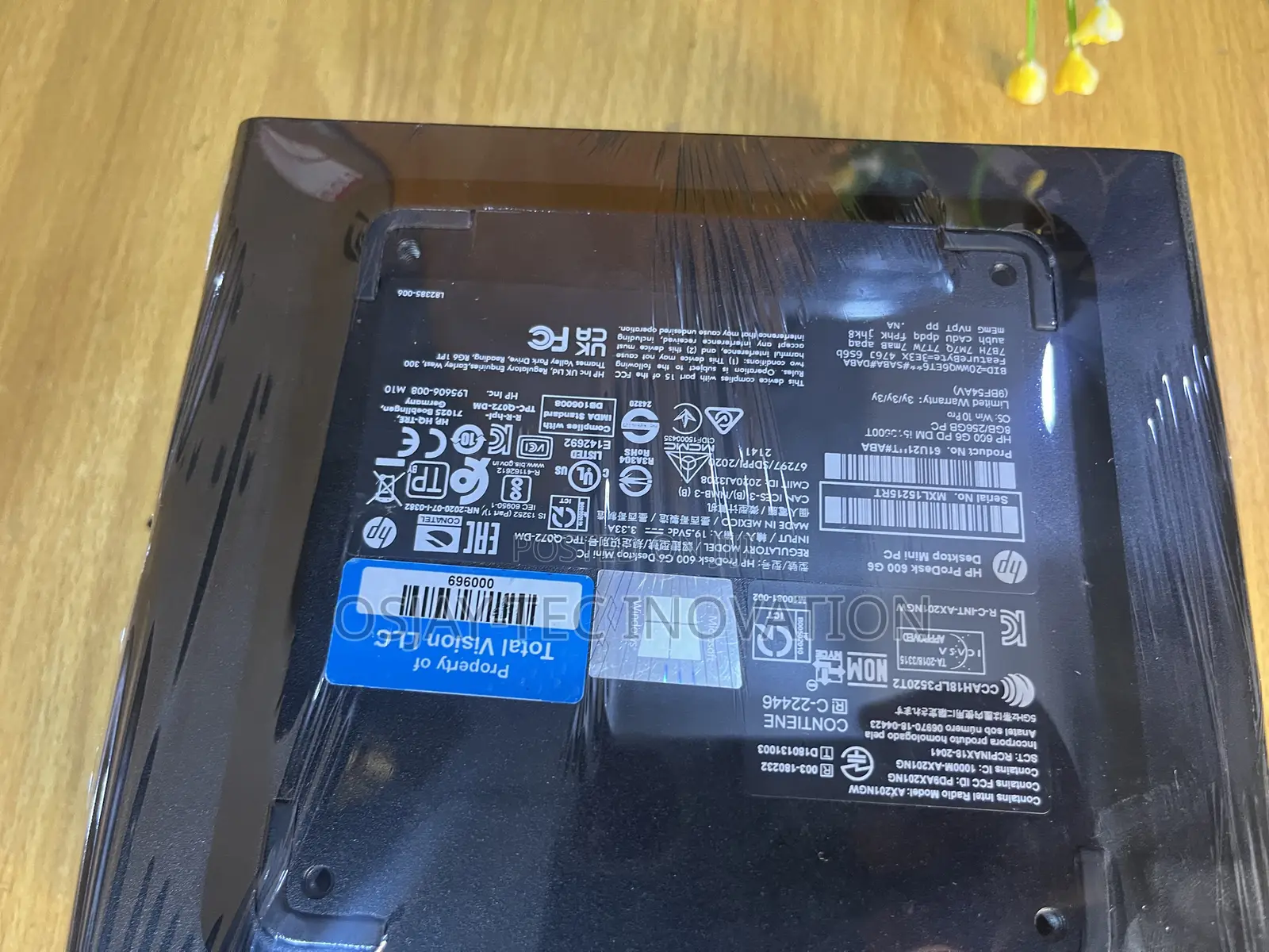 Desktop Computer HP ProDesk 400 G5 8GB Intel Core i5 SSD 256GB