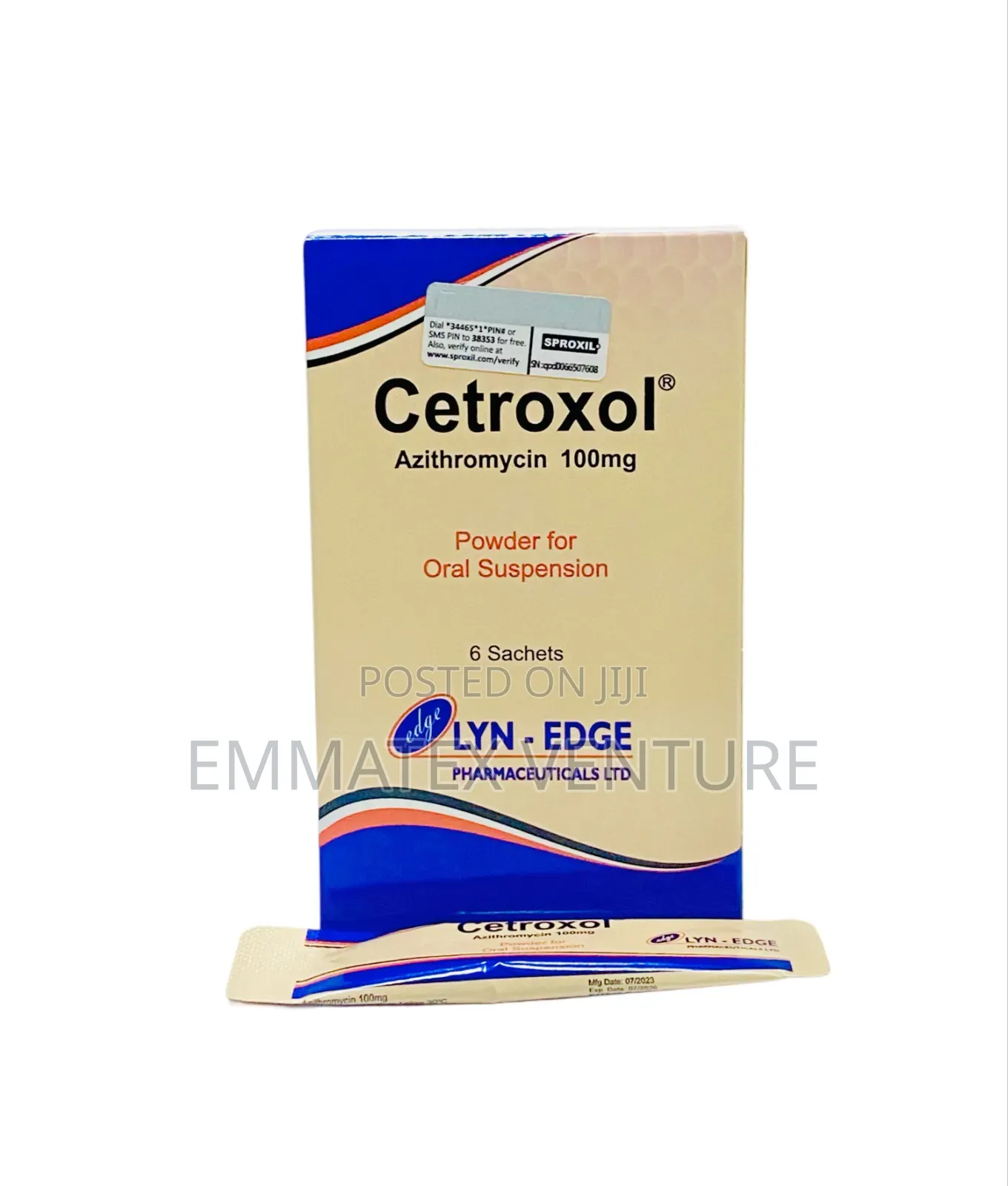 Cetroxol Suspension Powder (Azithromycin)