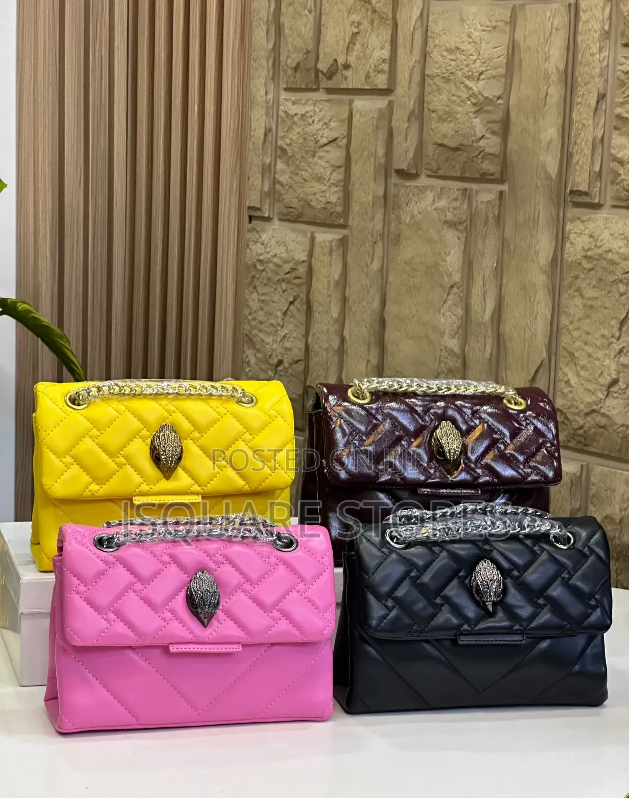 Kurt Geiger Kensington 
Quilted Leather Crossbody Bag
Top Quality 