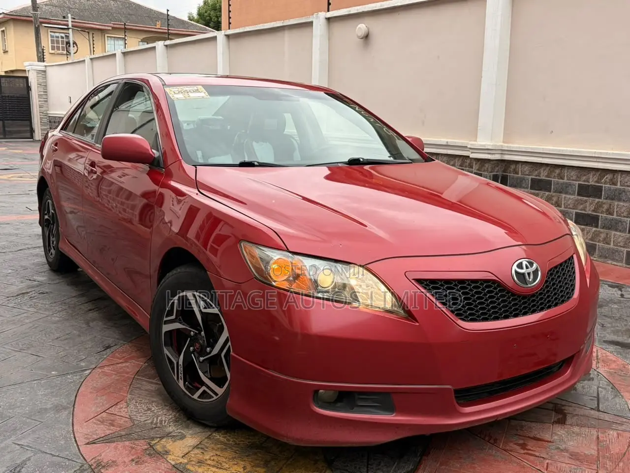 Toyota Camry SE V6 4dr Sedan (3.5L 6cyl 6AM) 2007 Red