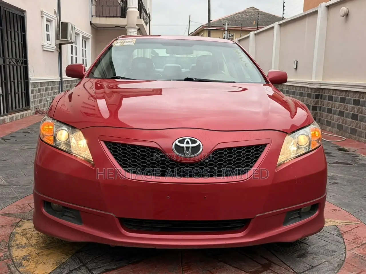 Toyota Camry SE V6 4dr Sedan (3.5L 6cyl 6AM) 2007 Red