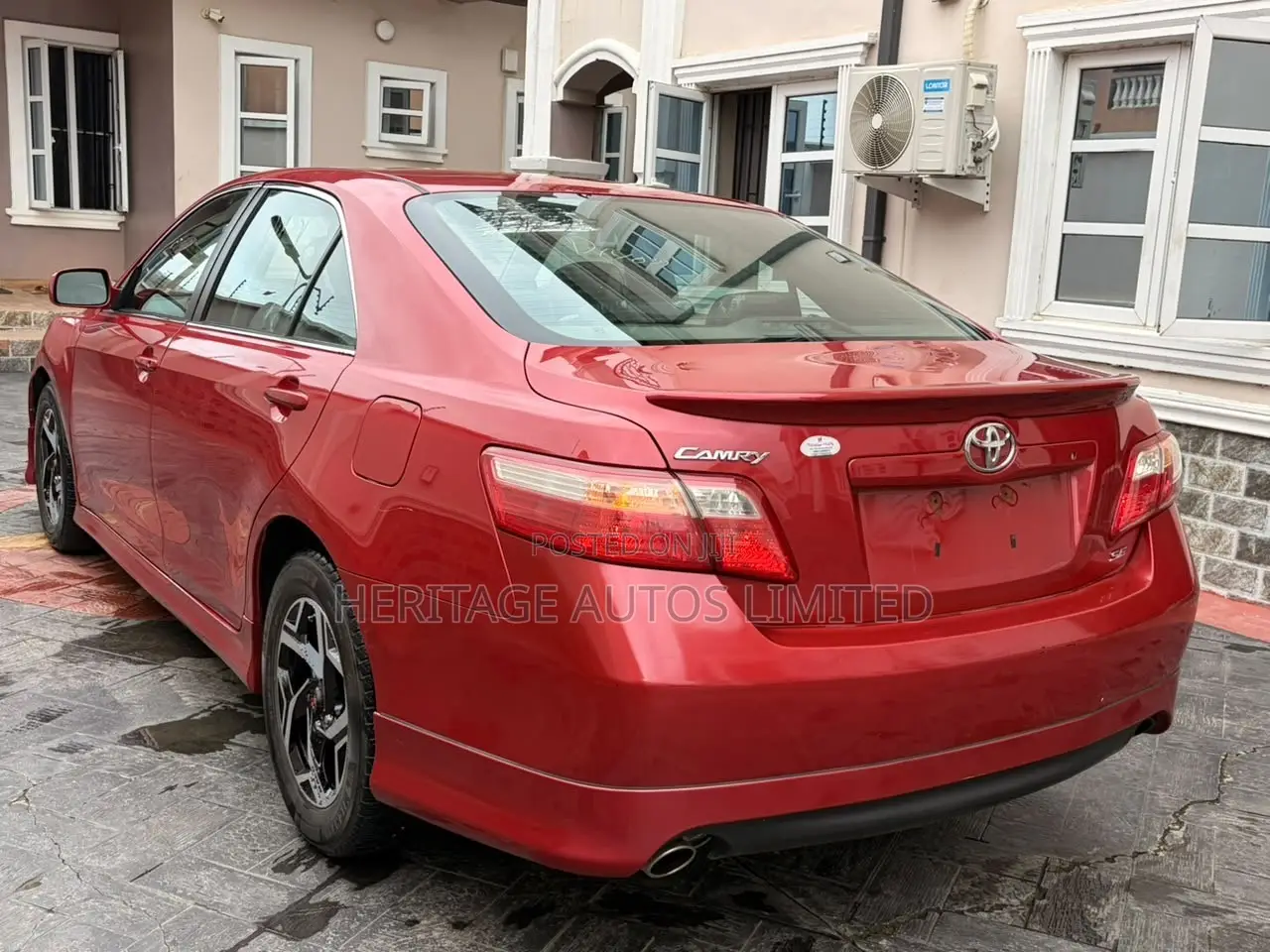 Toyota Camry SE V6 4dr Sedan (3.5L 6cyl 6AM) 2007 Red