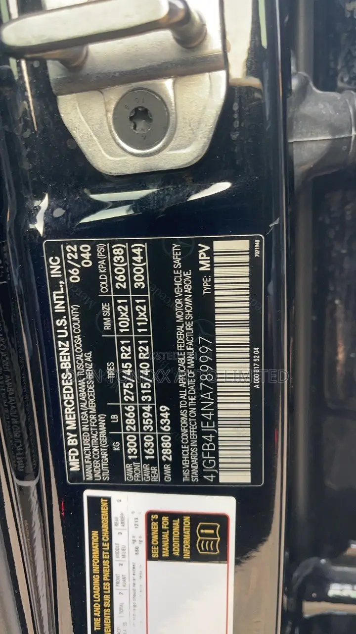 Mercedes-Benz GLE-Class GLE 350 4MATIC 2022 Black