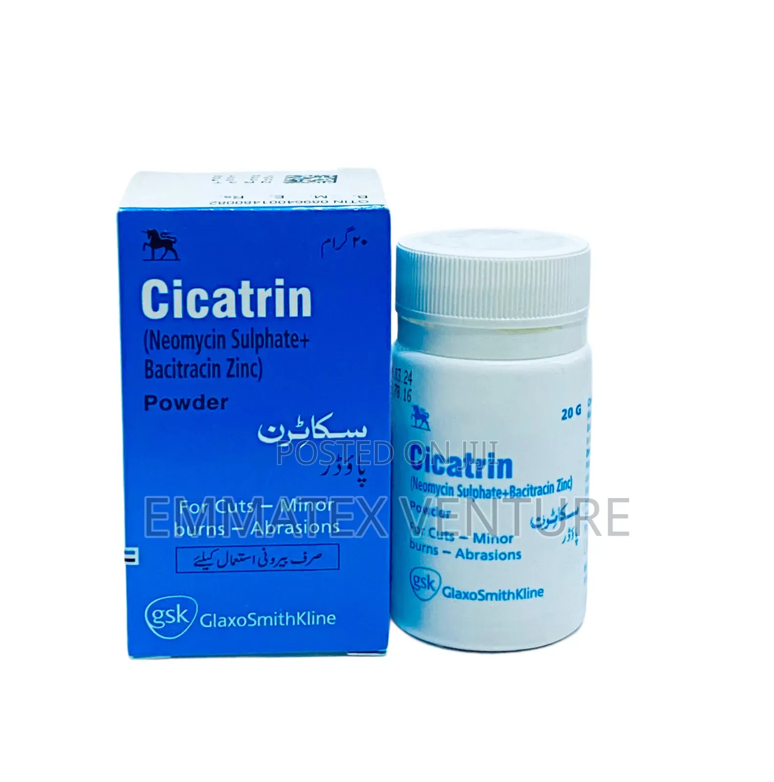 Cicatrin Powder (Bacitracin Zinc) X20g