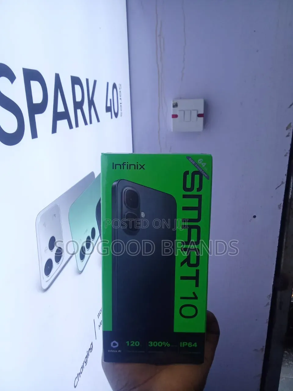 New Infinix Smart 10 64 GB Black