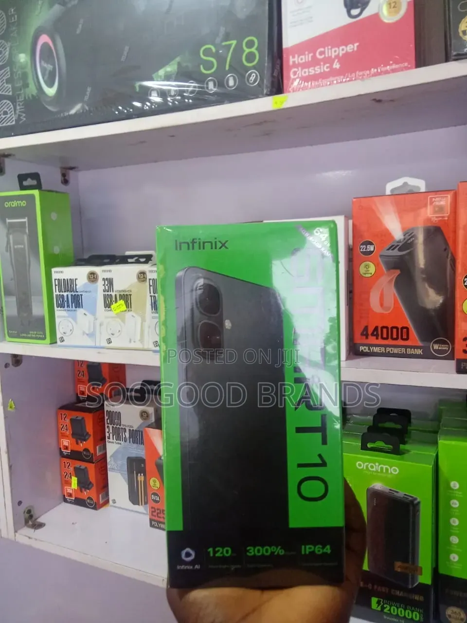 New Infinix Smart 10 64 GB Black