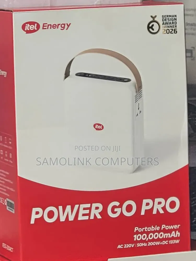 Itel Energy Power Go Pro 100,000mah, 200W (320WH)