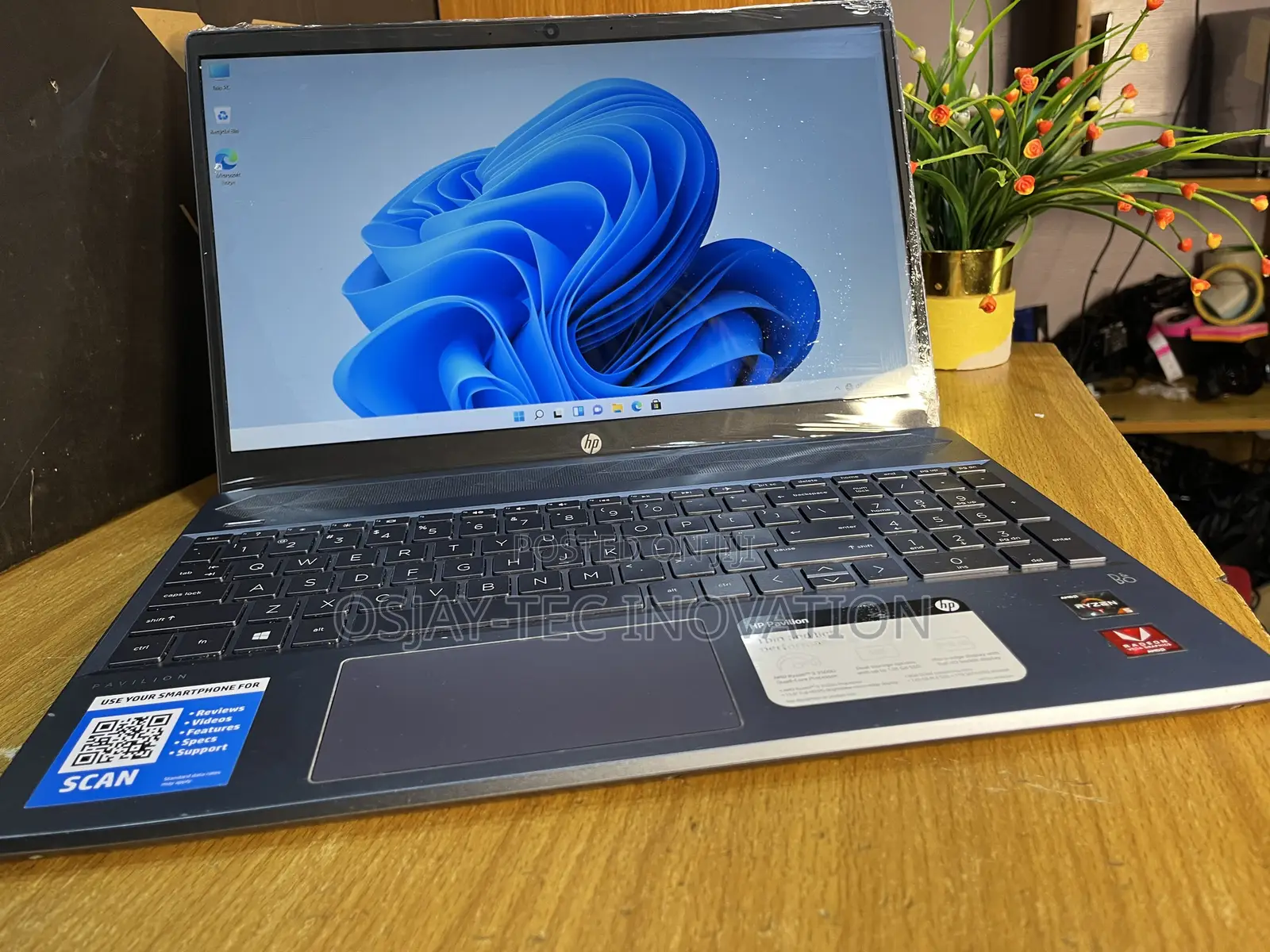 Laptop HP Pavilion 15-cs3063cl 8GB AMD Ryzen 5 HDD+SSD 128GB
