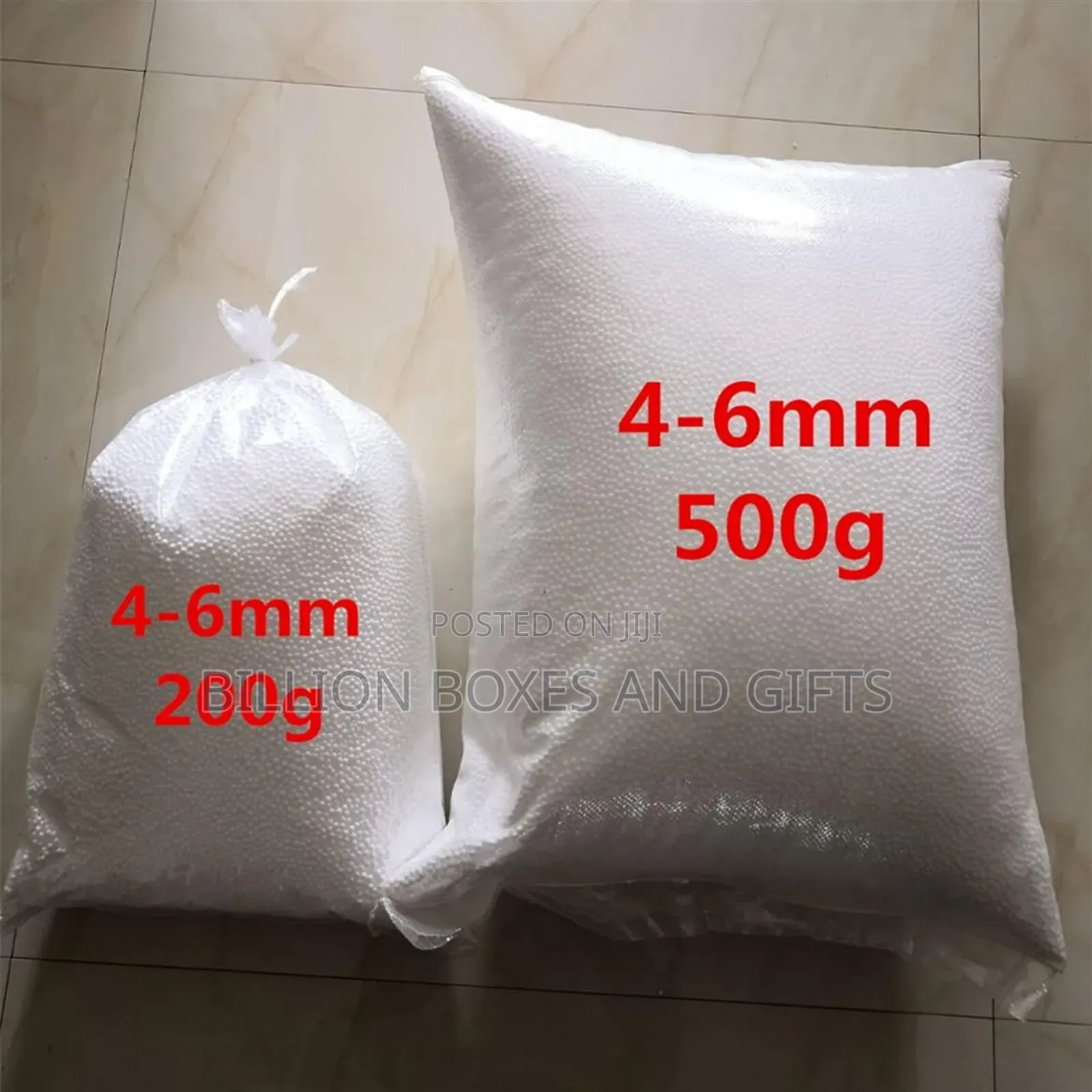 White Styrofoam Beads A.K.A Polystyrene