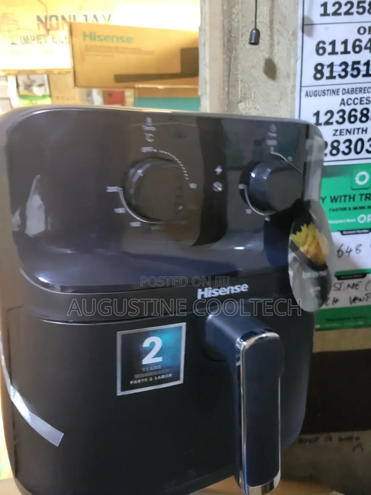 Brand New Hisense Airfryer 8liters