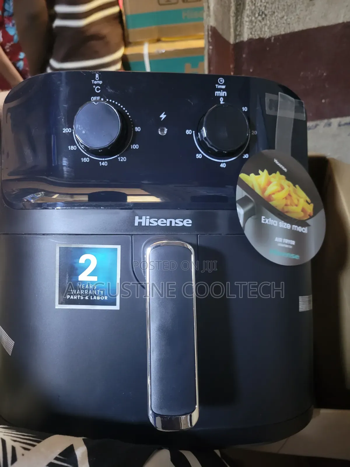 Brand New Hisense Airfryer 8liters