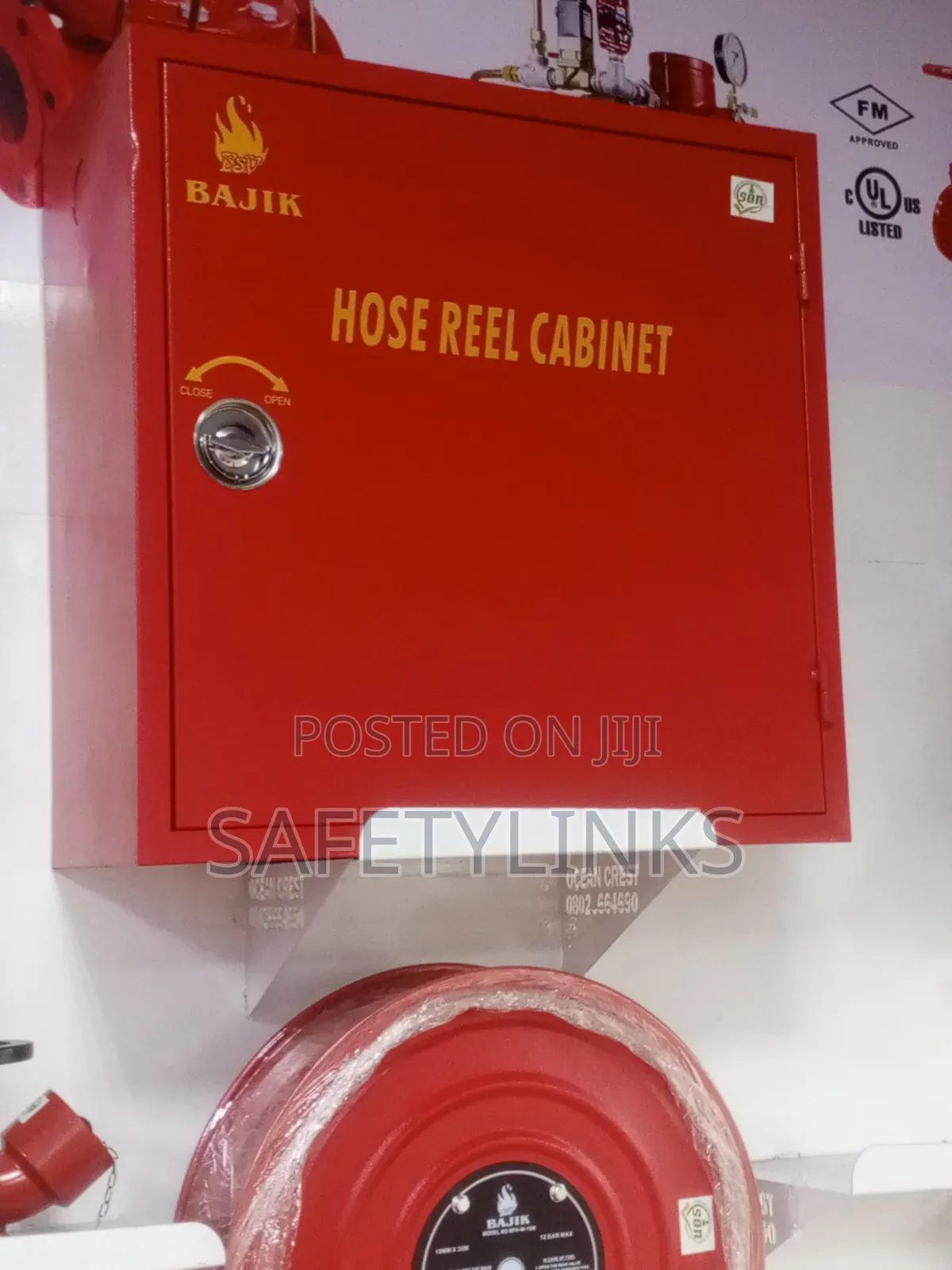 Hose Reel With Cabinet