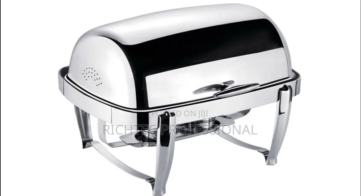 Quality Roll-Top Stainless Steel Chafing Dish – Commercial Food Warmer