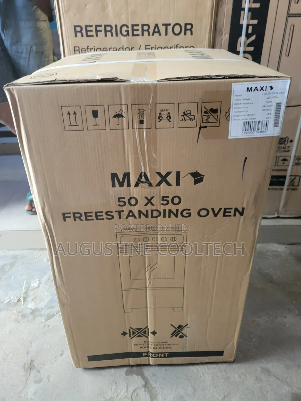 Brand New Maxi Gascooker 4 Burner Black
