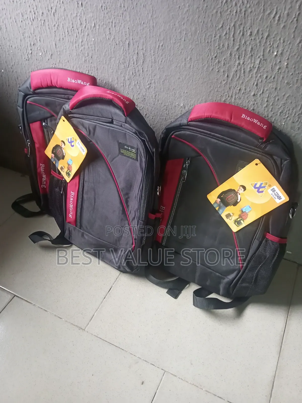 Children 2in1 Carriage Leather School Bag With 3 Partition Age