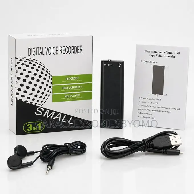 16g Digital Voice Recorder +Flash Drive+MP3 Player
