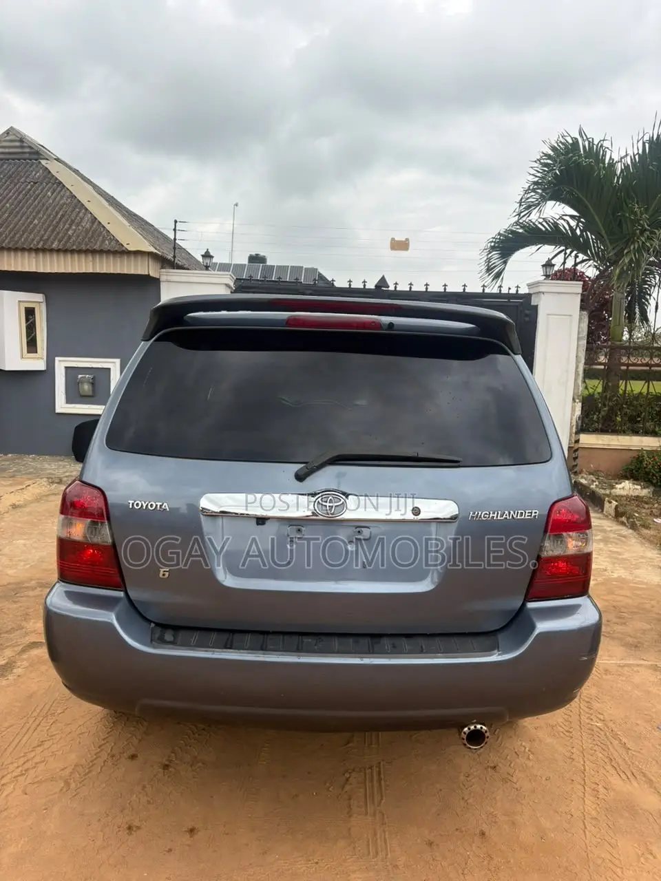 Toyota Highlander V6 2005 Blue