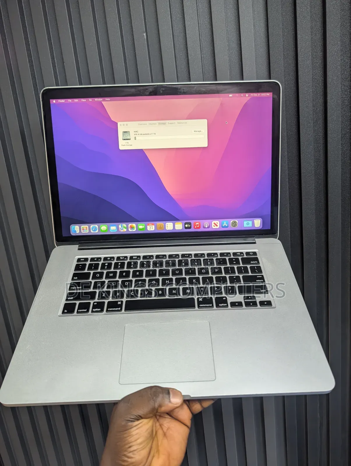 Laptop Apple MacBook Pro 2014 16GB Intel Core i7 SSD 1T