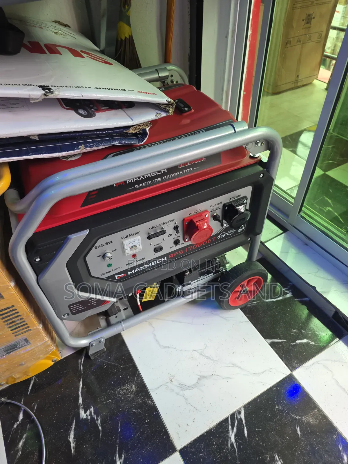 15kva Maxmech Three Phase Petrol Generator 100%copper Coil