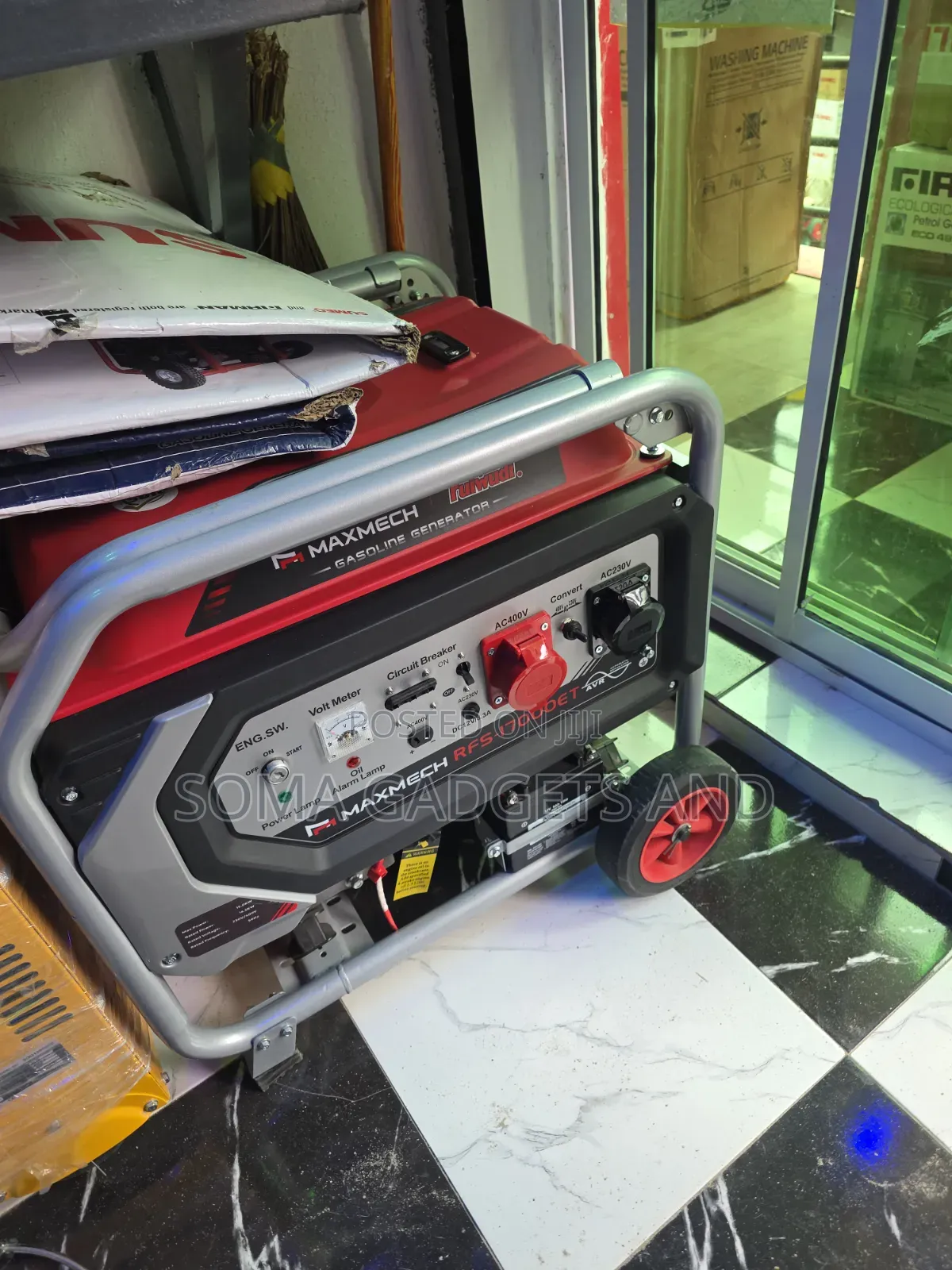 15kva Maxmech Three Phase Petrol Generator 100%copper Coil