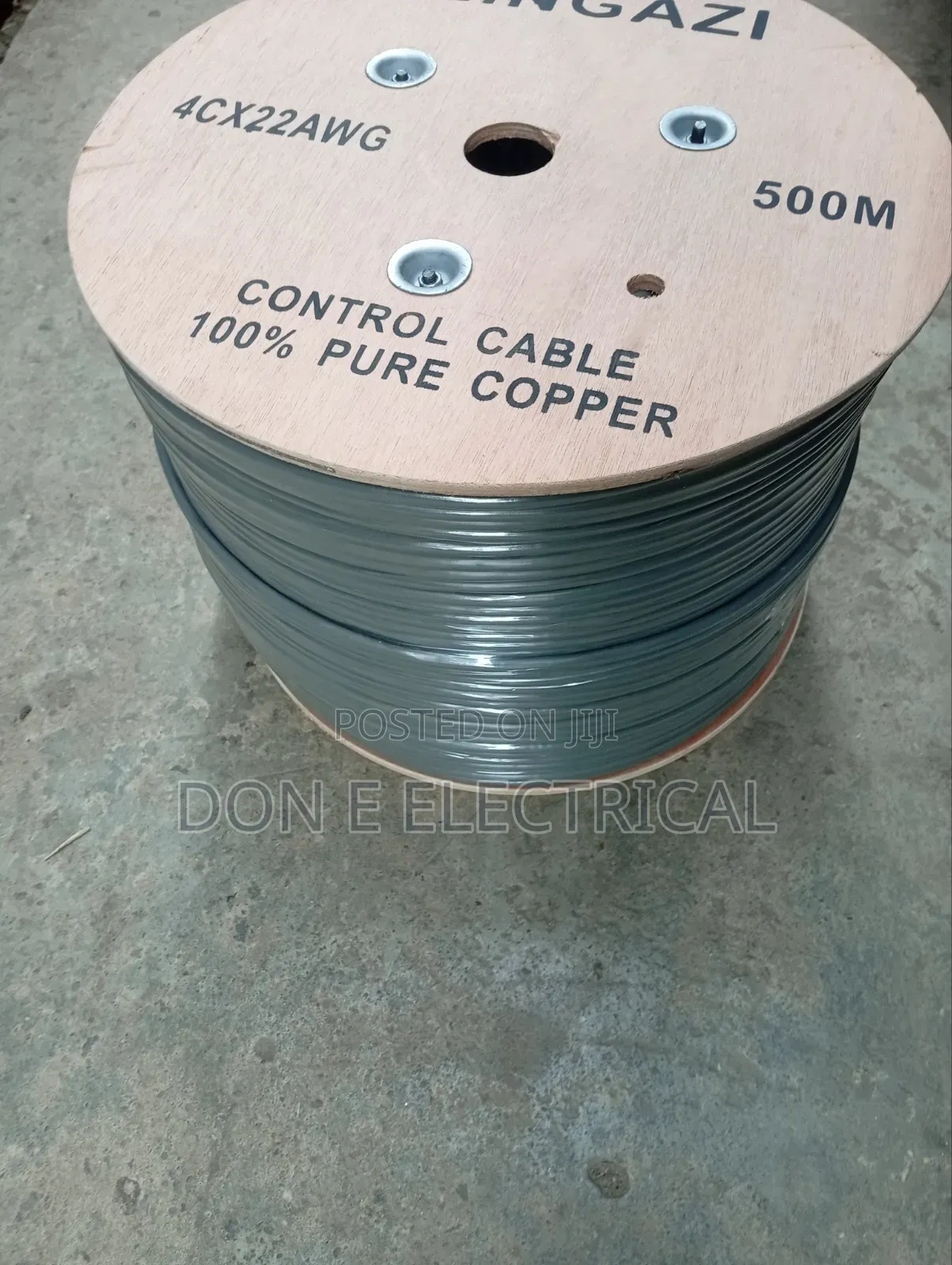 22AwG 500metrs Control Cable Pure Copper