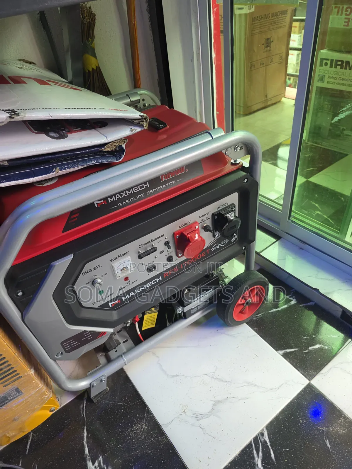 Come I Have Brand New Maxmech Three Phase Petrol Gen 15kva 100%copper