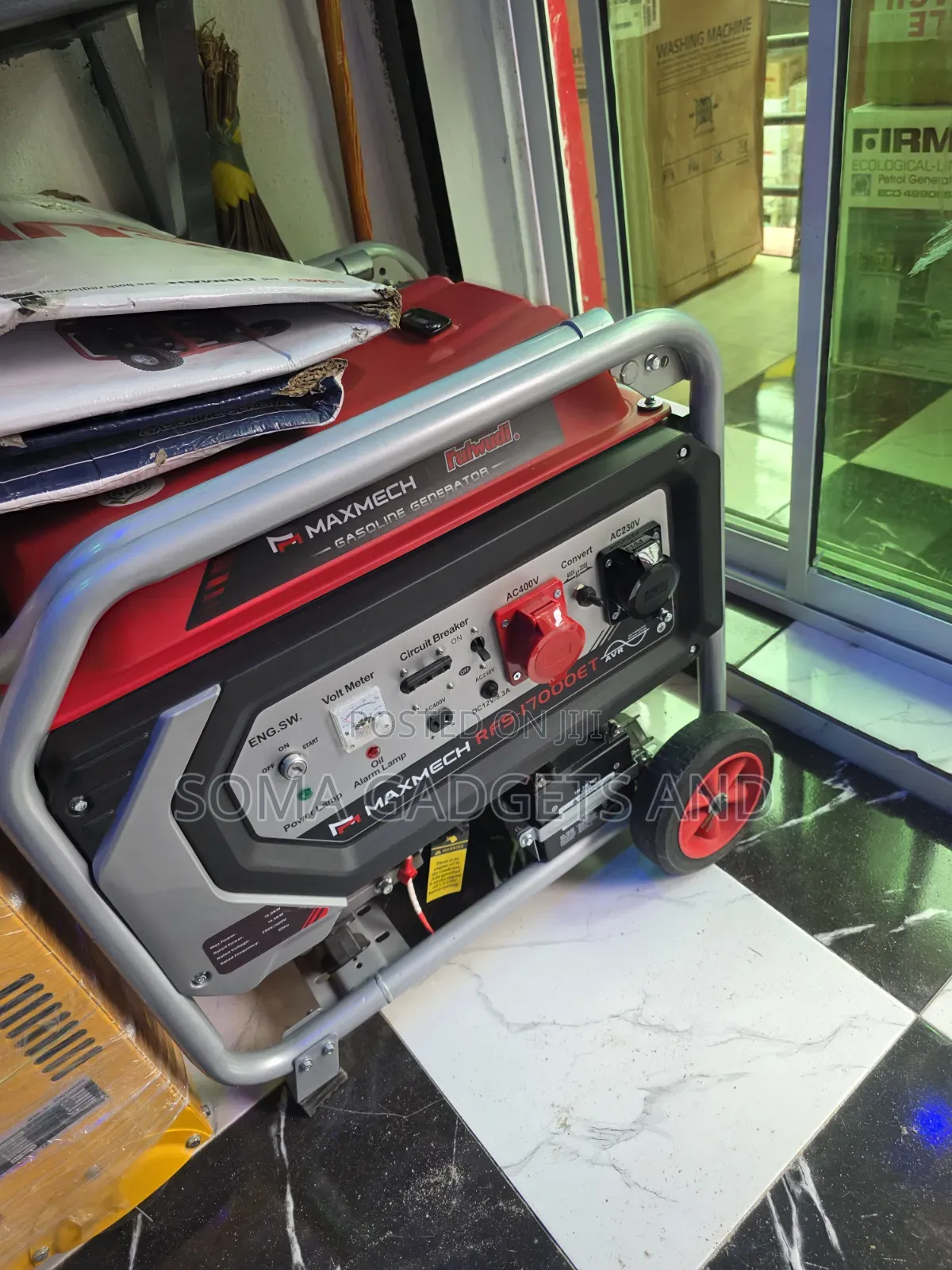 Come I Have Brand New Maxmech Three Phase Petrol Gen 15kva 100%copper