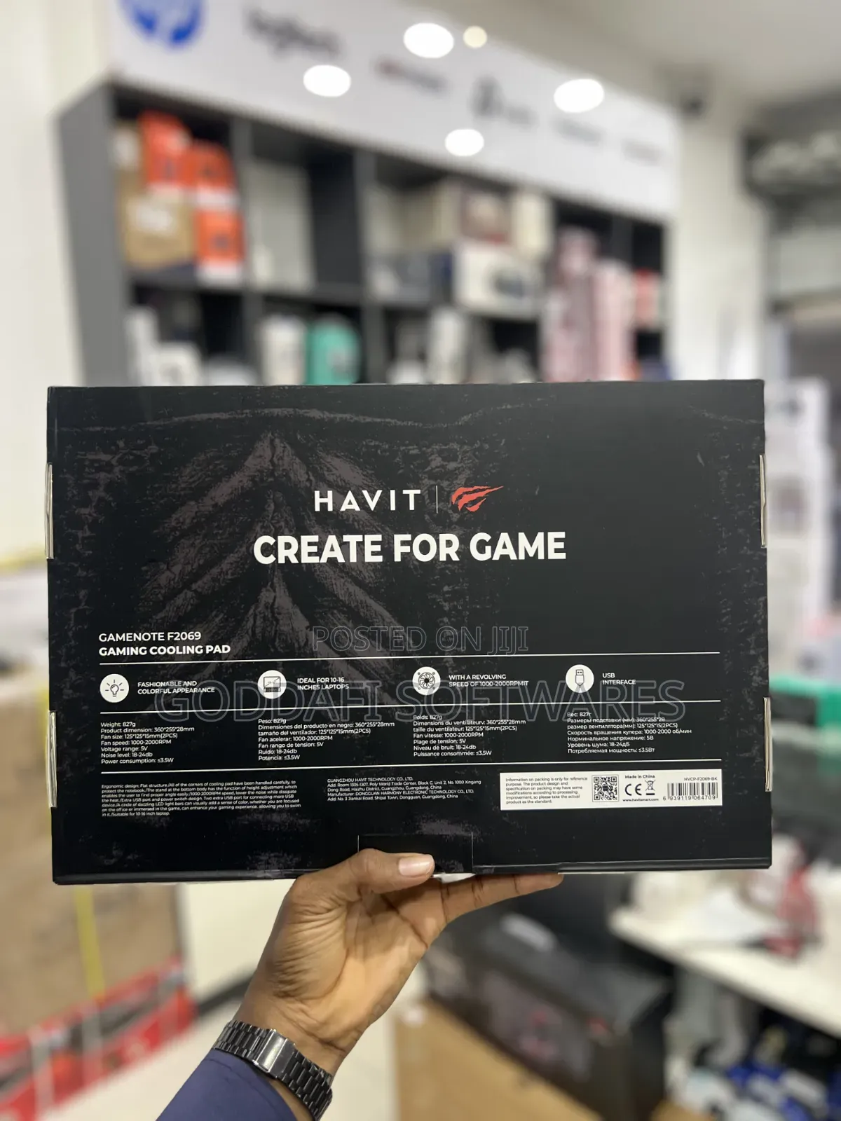 Havit Gamenote F2069 Cooling Fan | Goddafi Stores