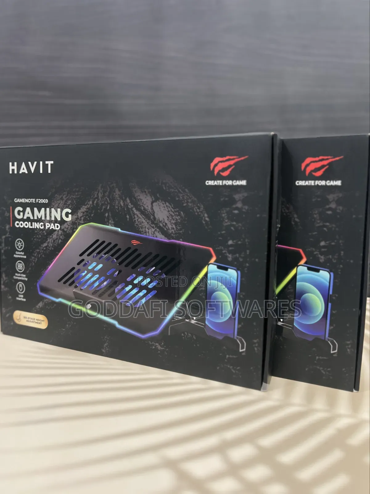 Havit Gamenote F2069 Cooling Fan | Goddafi Stores