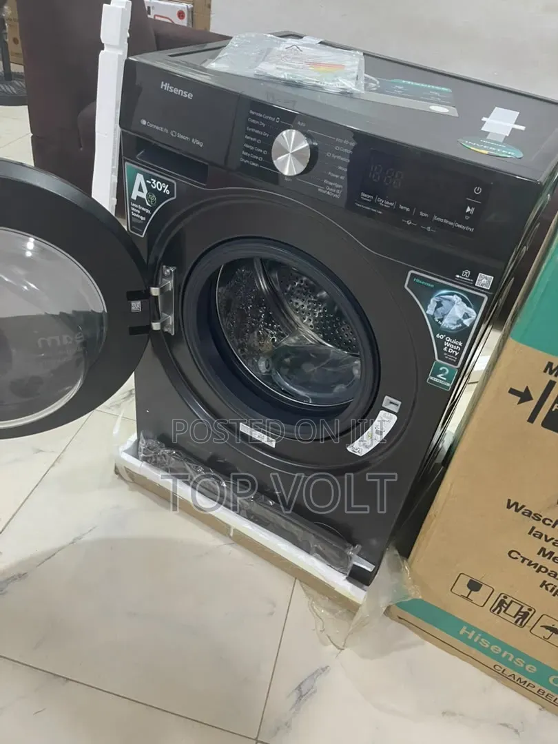 Hisense 8KG Powerful Wash and Dry Machine