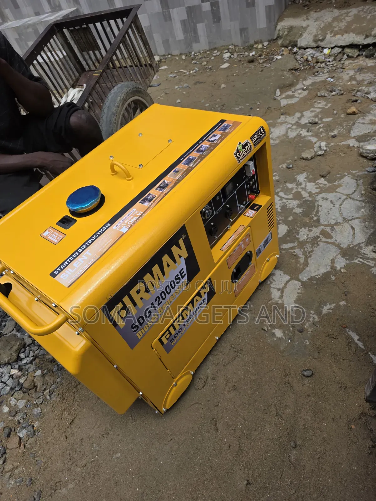 10.5kva Firman Diesel Soundproof Generator 100%copper Coil