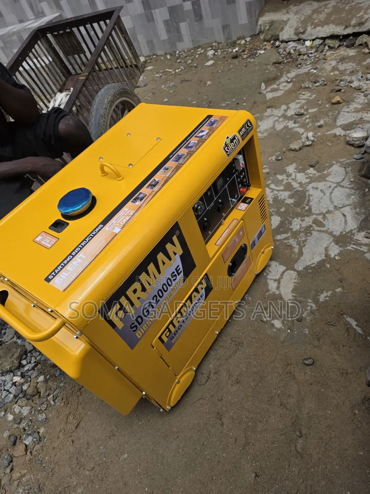 10.5kva Firman Diesel Soundproof Generator 100%copper Coil