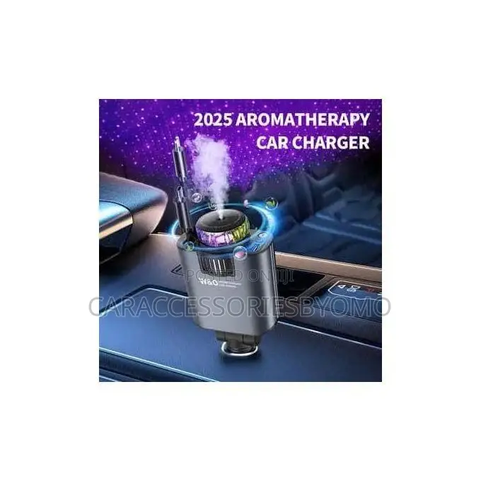 5in1 Aroma Diffuser Star Light Car Charger