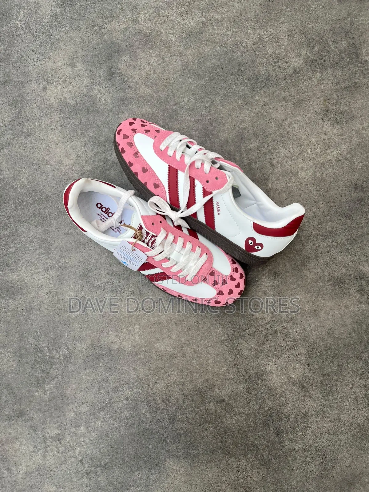 Original Adidas Samba X Comme Des Garçons