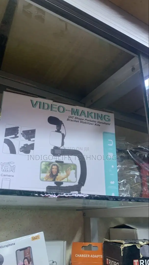Video Making U/C Shape Portable Handheld Bracket Stabilizer Kit