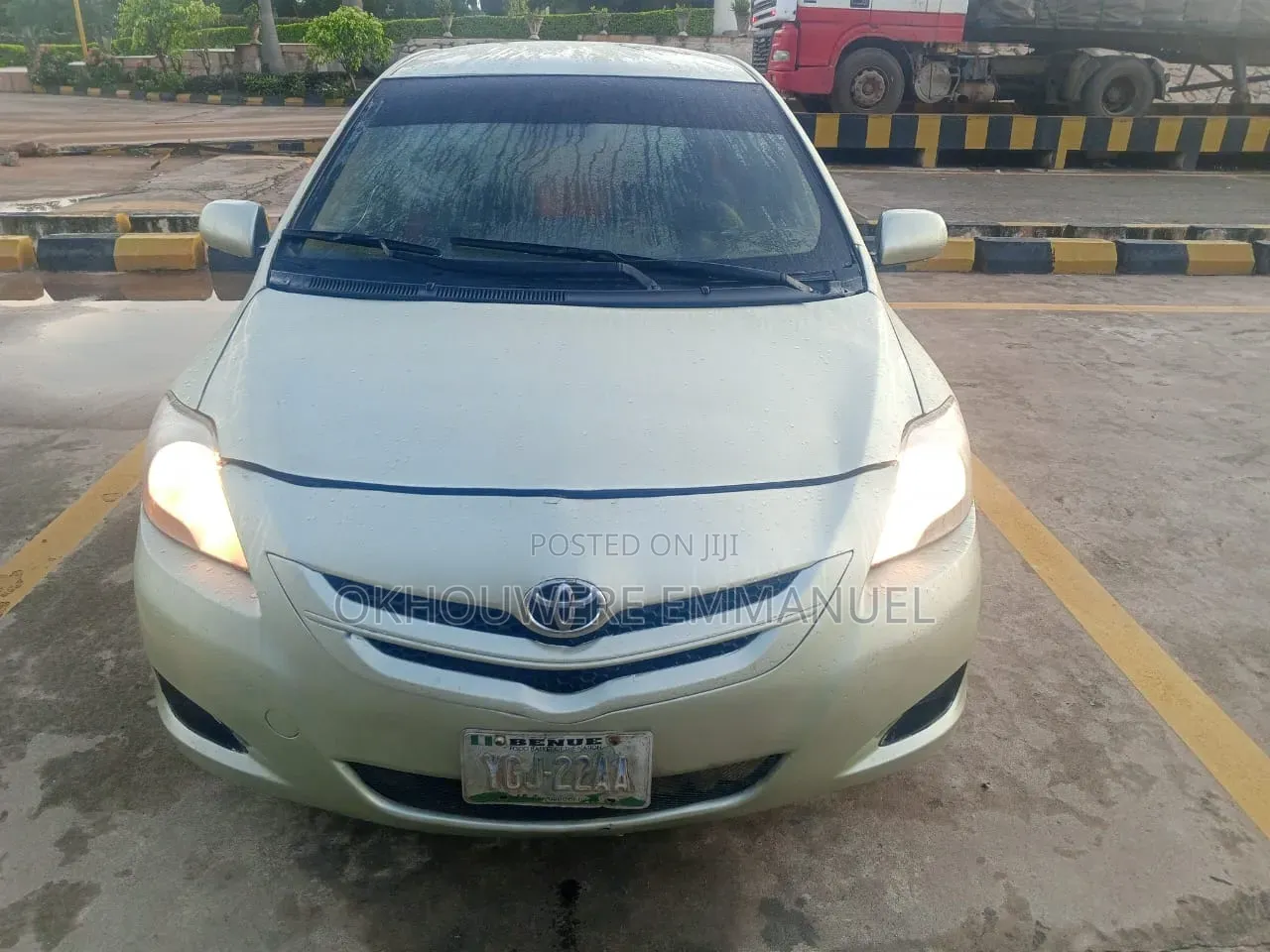 Toyota Yaris 2007 Green