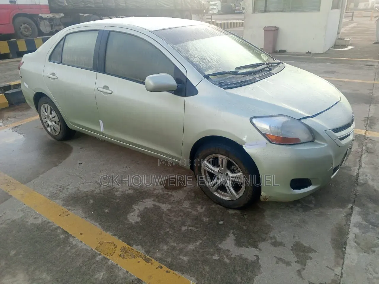 Toyota Yaris 2007 Green