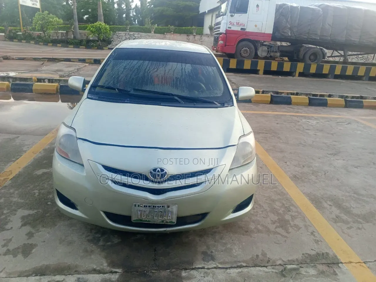 Toyota Yaris 2007 Green