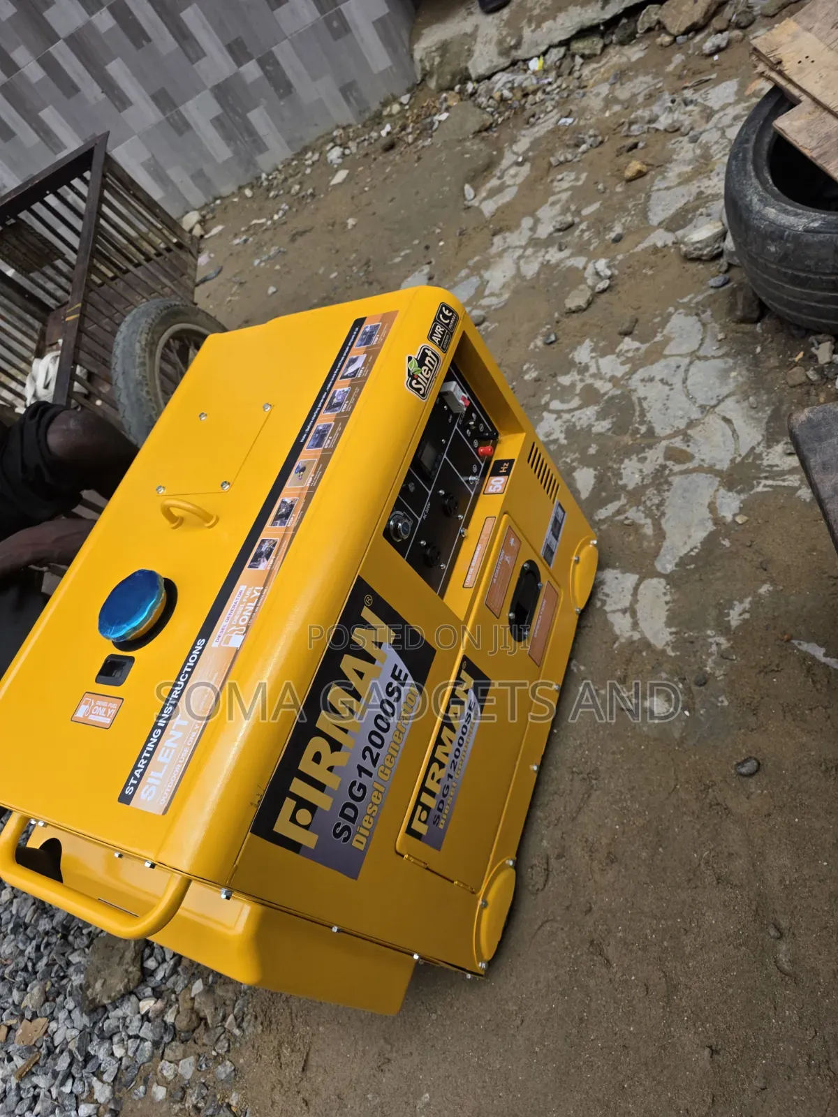 Heavy-Duty 10.5kva Firman Diesel Soundproof Gen 1years Wty 100%copper