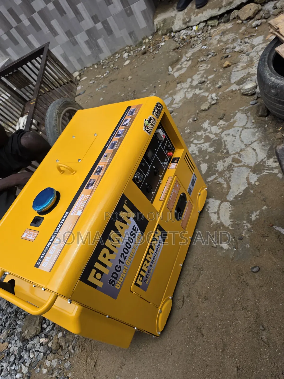 Heavy-Duty 10.5kva Firman Diesel Soundproof Gen 1years Wty 100%copper