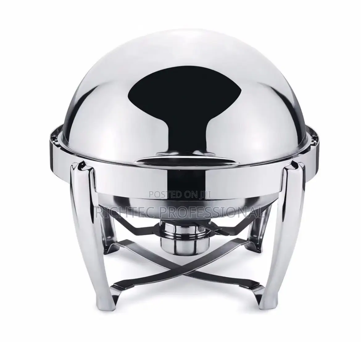 High Quality Luxury Round Dome Roll-Top Buffet Food Warmer