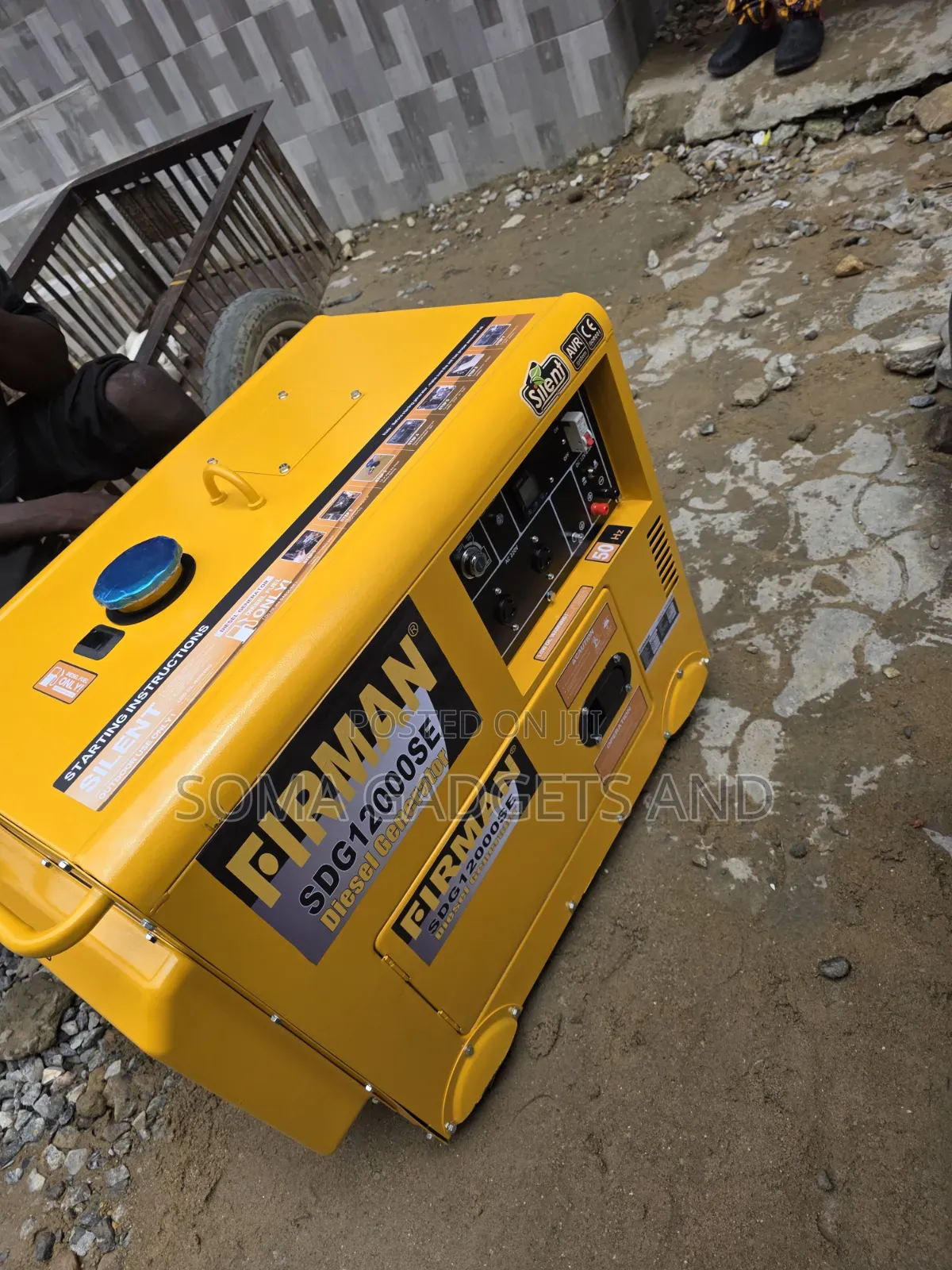 A Brand New Firman Diesel Soundproof Gen 10kva 1years Wty
