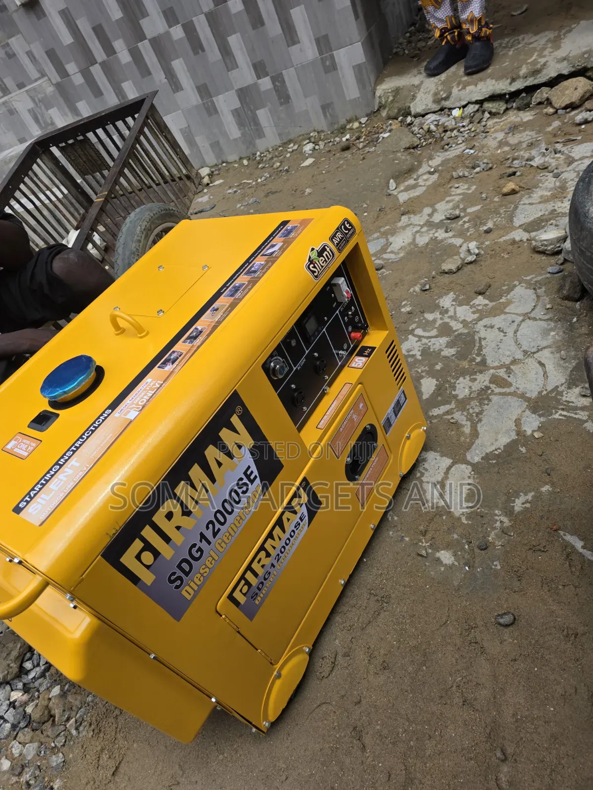 This Is Firman Diesel Soundproof Gen 10kva 1years Wty